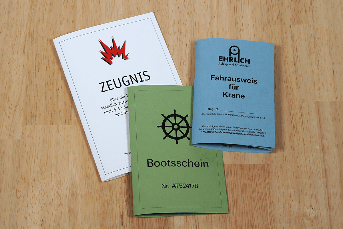 Wetterfeste Drucke auf Kunststoffpapier